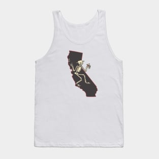 CA Skelly Raglan Tank Top